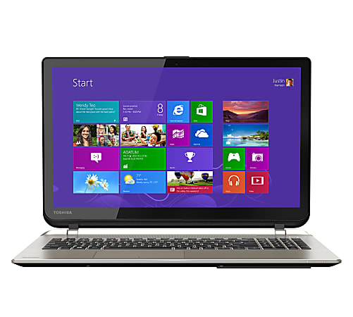 Toshiba Satellite Laptop Computer With 15.6 Touchscreen Display