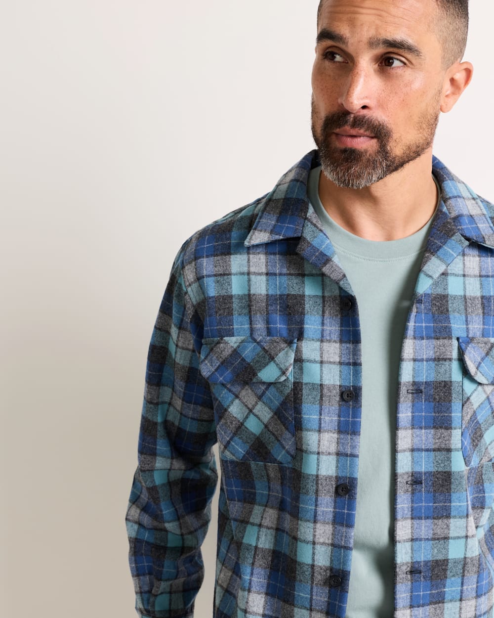 Shop Men's Plaid Wool Board Shirt: Stylish Comfort | Pendleton