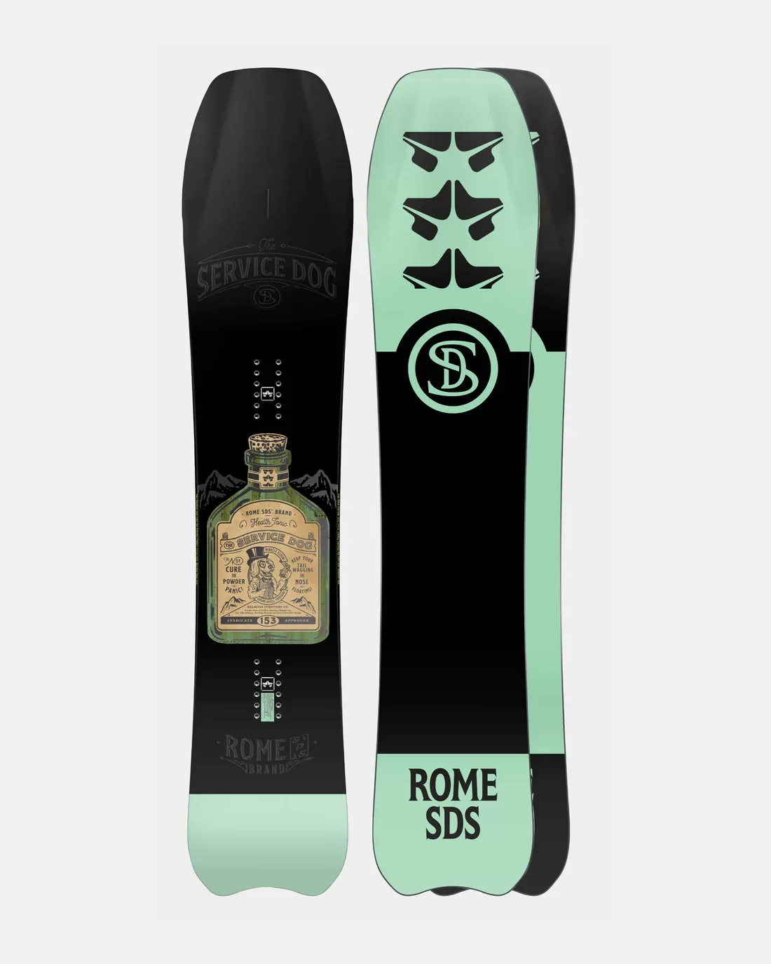 Rome Service Dog スノーボード 148cm Rome Service Dog Snowboard 2023