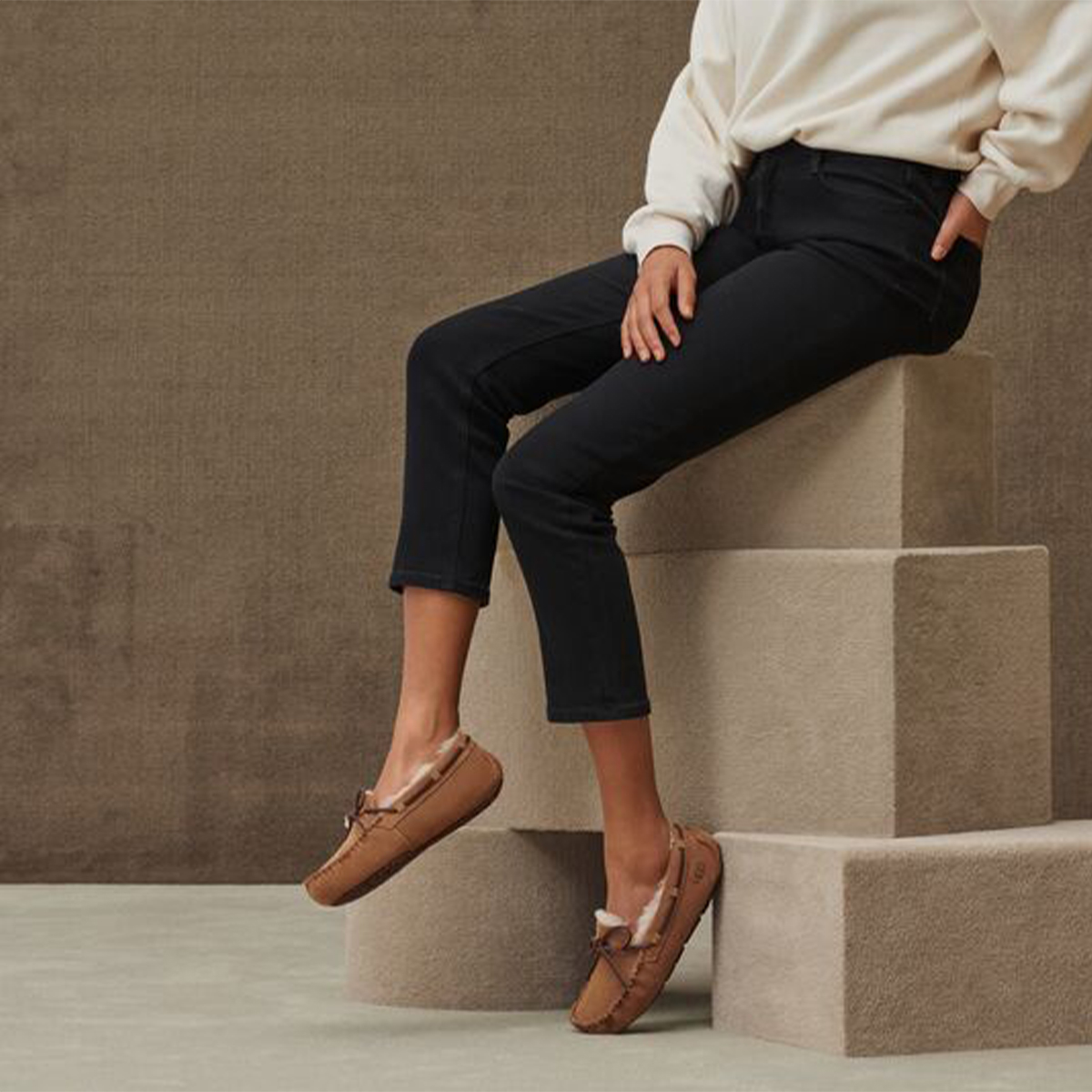 UGG DAKOTA Warm lining in brown buy online