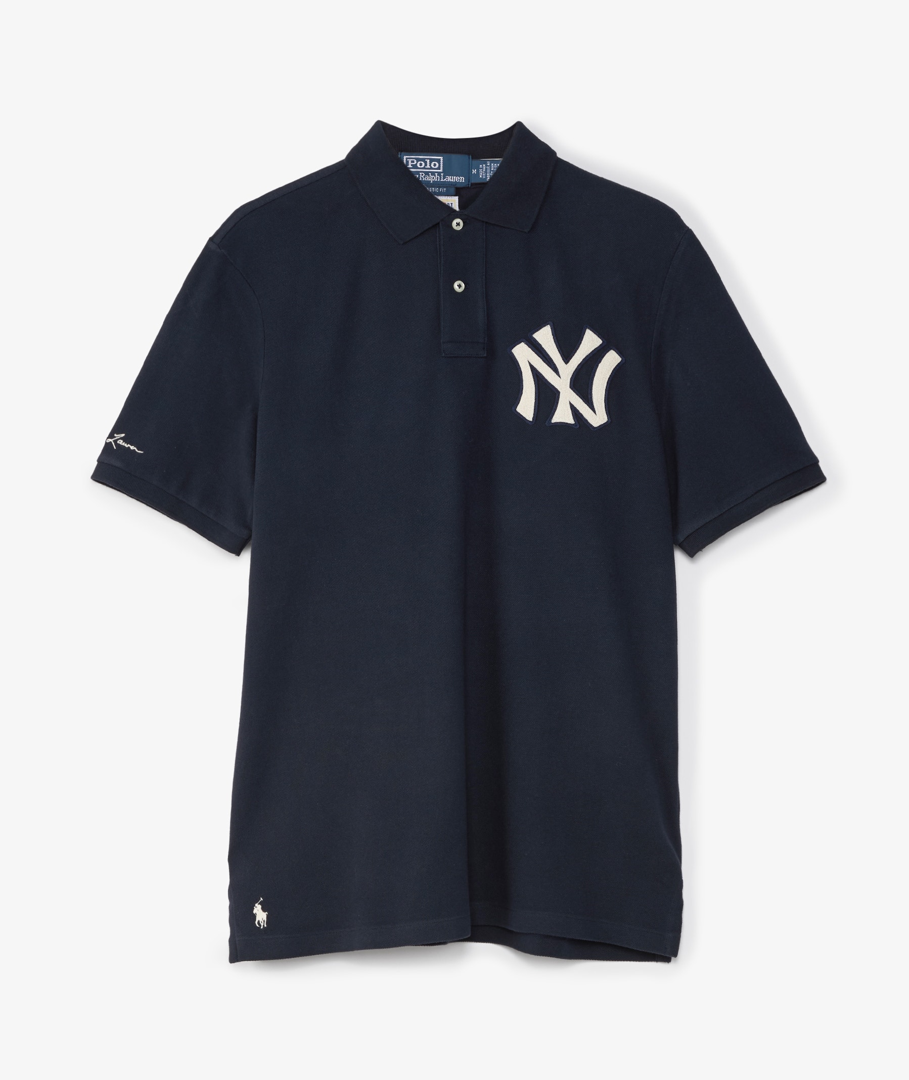 Polo Ralph Lauren 20/1 Polo Shirt x Yankees in Blue | SVD USA