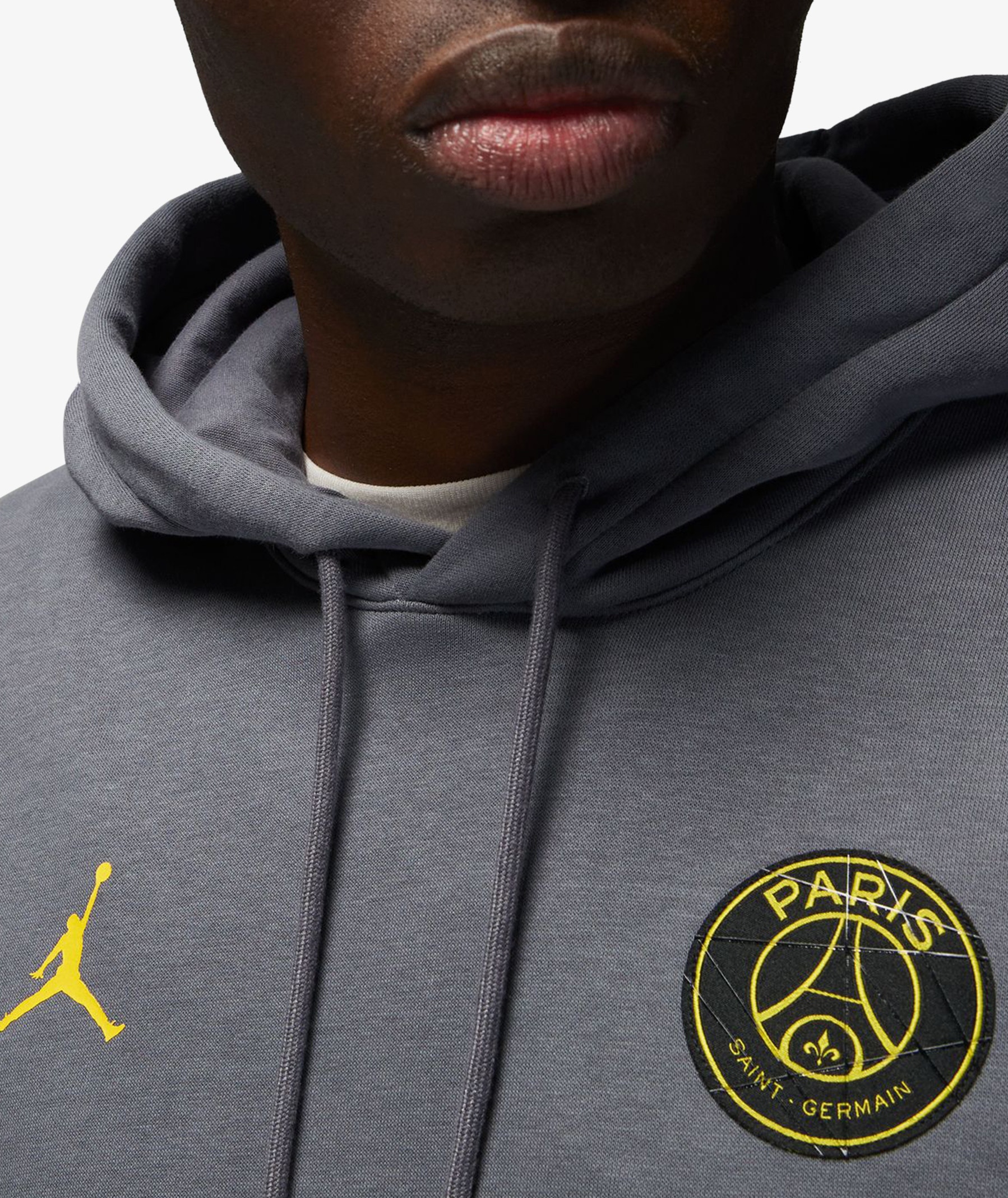 Grey Jordan Fleece Hoodie x PSG | SVD