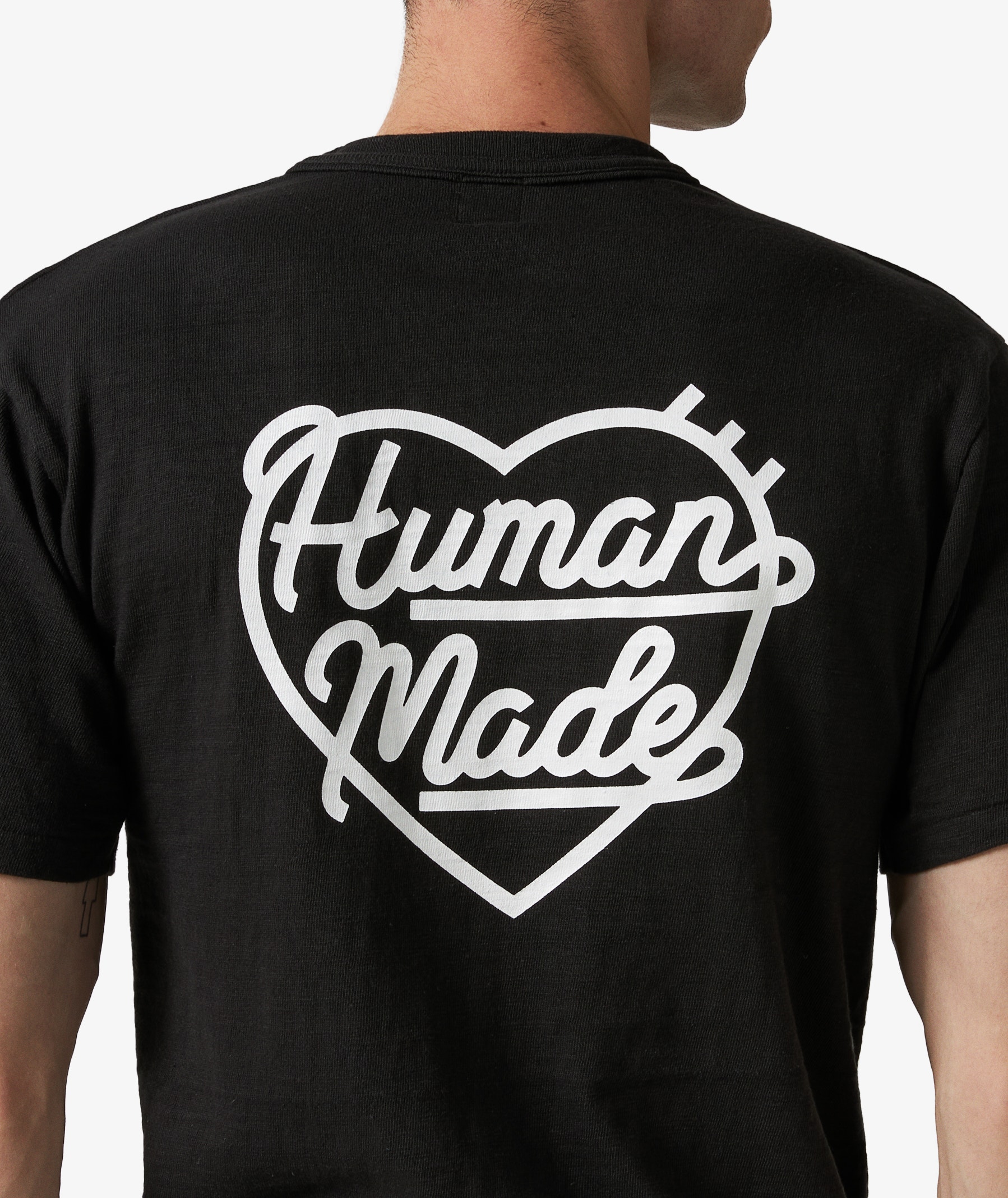 HUMAN MADE Pocket T-Shirt in Black | SVD