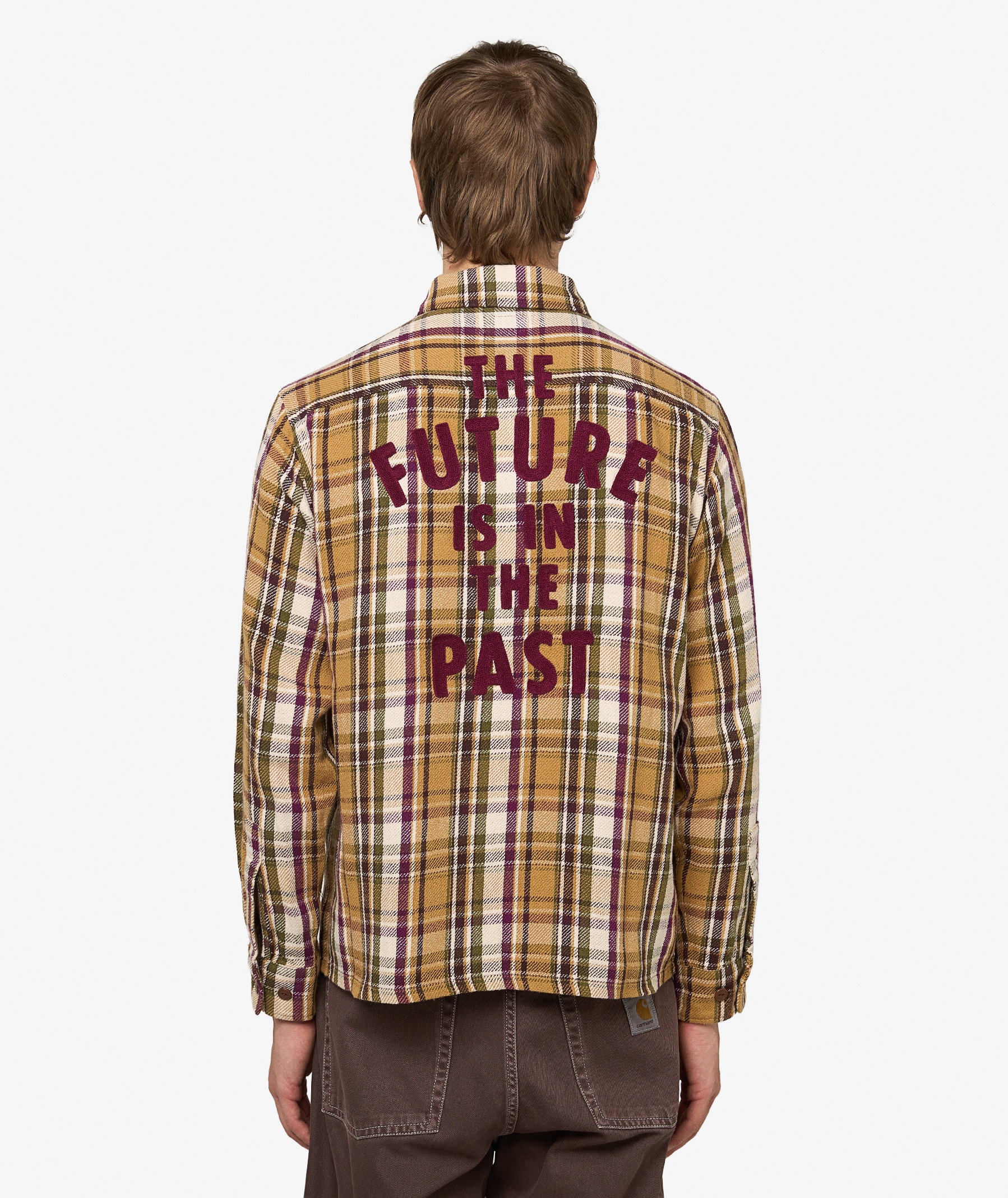 HUMAN MADE Check Shirt | Beige | SVD USA