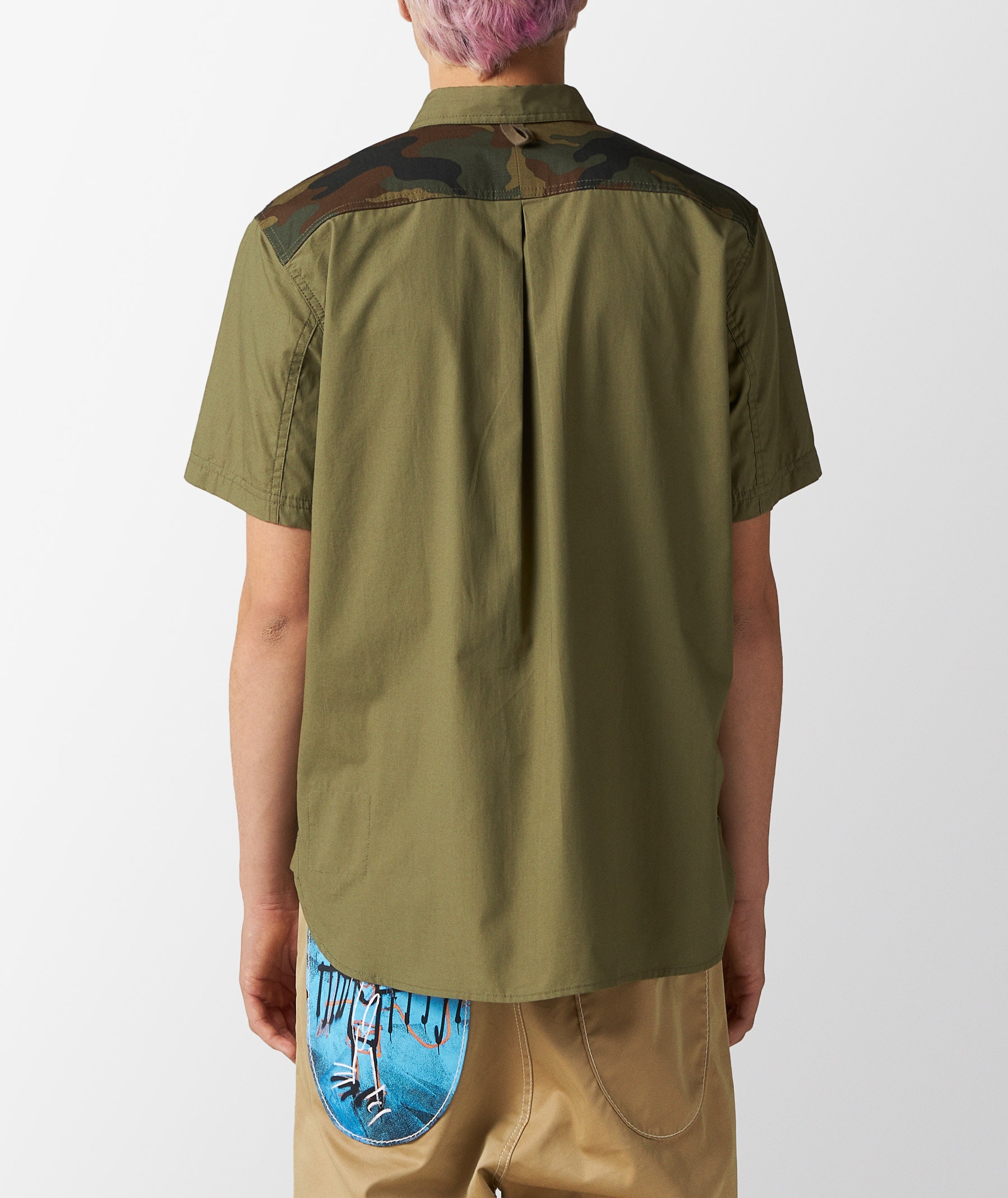 Green Junya Watanabe MAN Shirt x Jean-Michel Basquiat | SVD