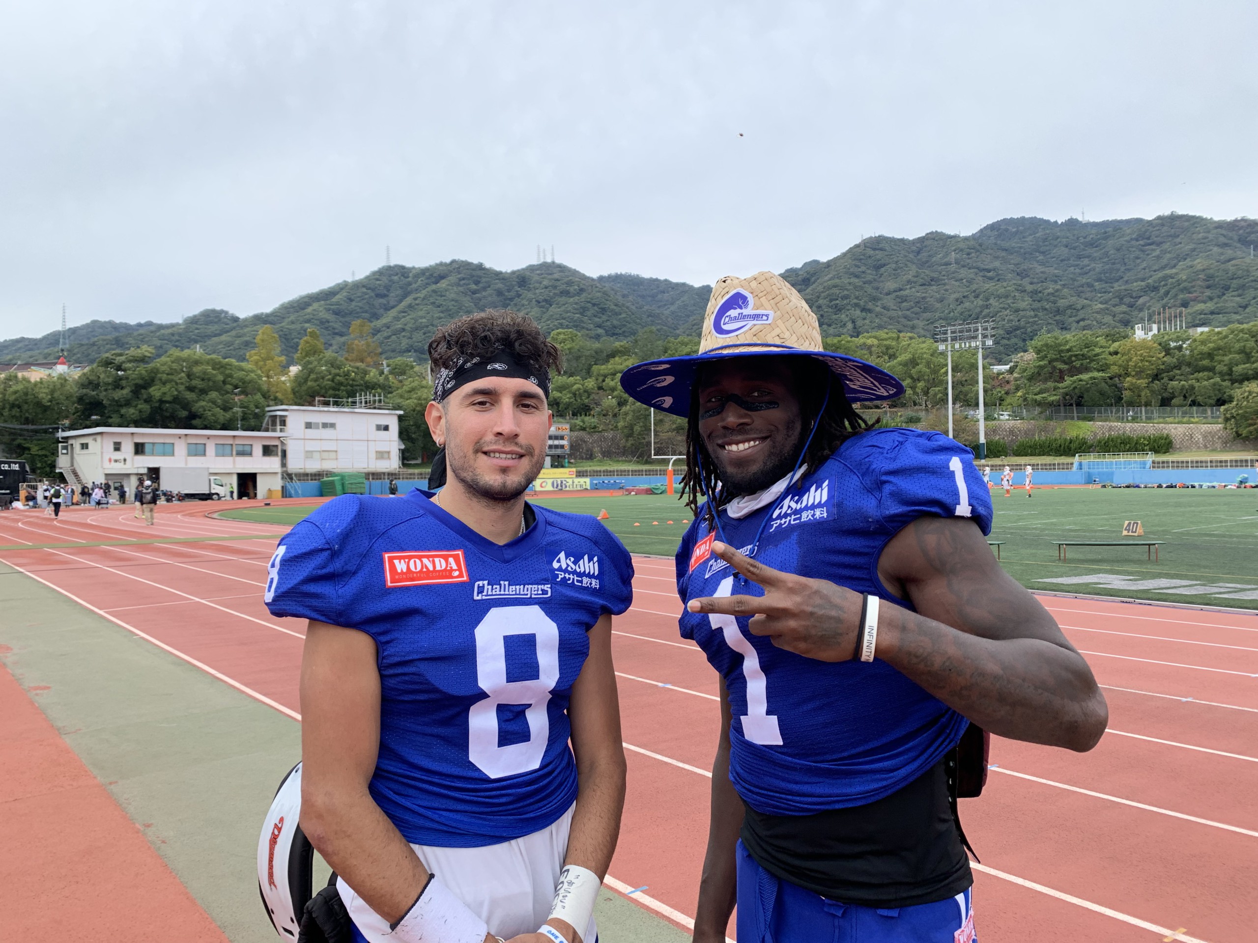 尼崎市在住の米国人選手が大活躍！！アメフト・アサヒ飲料クラブ