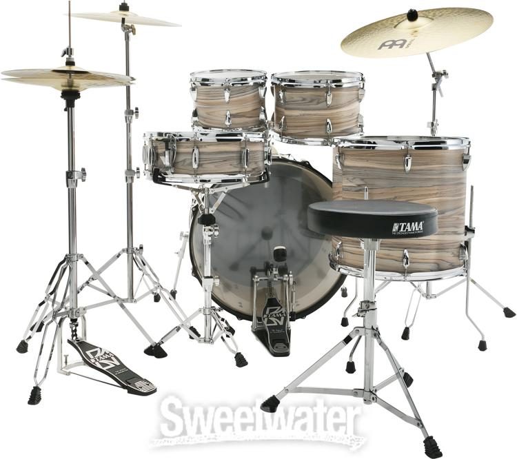 Tama Imperialstar IE52C 5-piece Complete Drum Set with Snare Drum