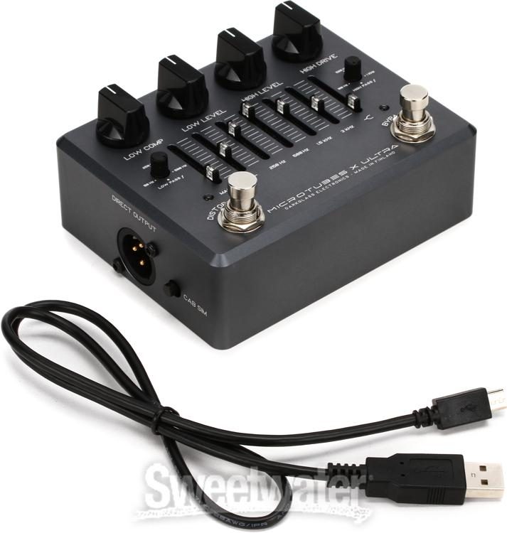 Darkglass Microtubes X Ultra Bass Preamp Pedal | Sweetwater