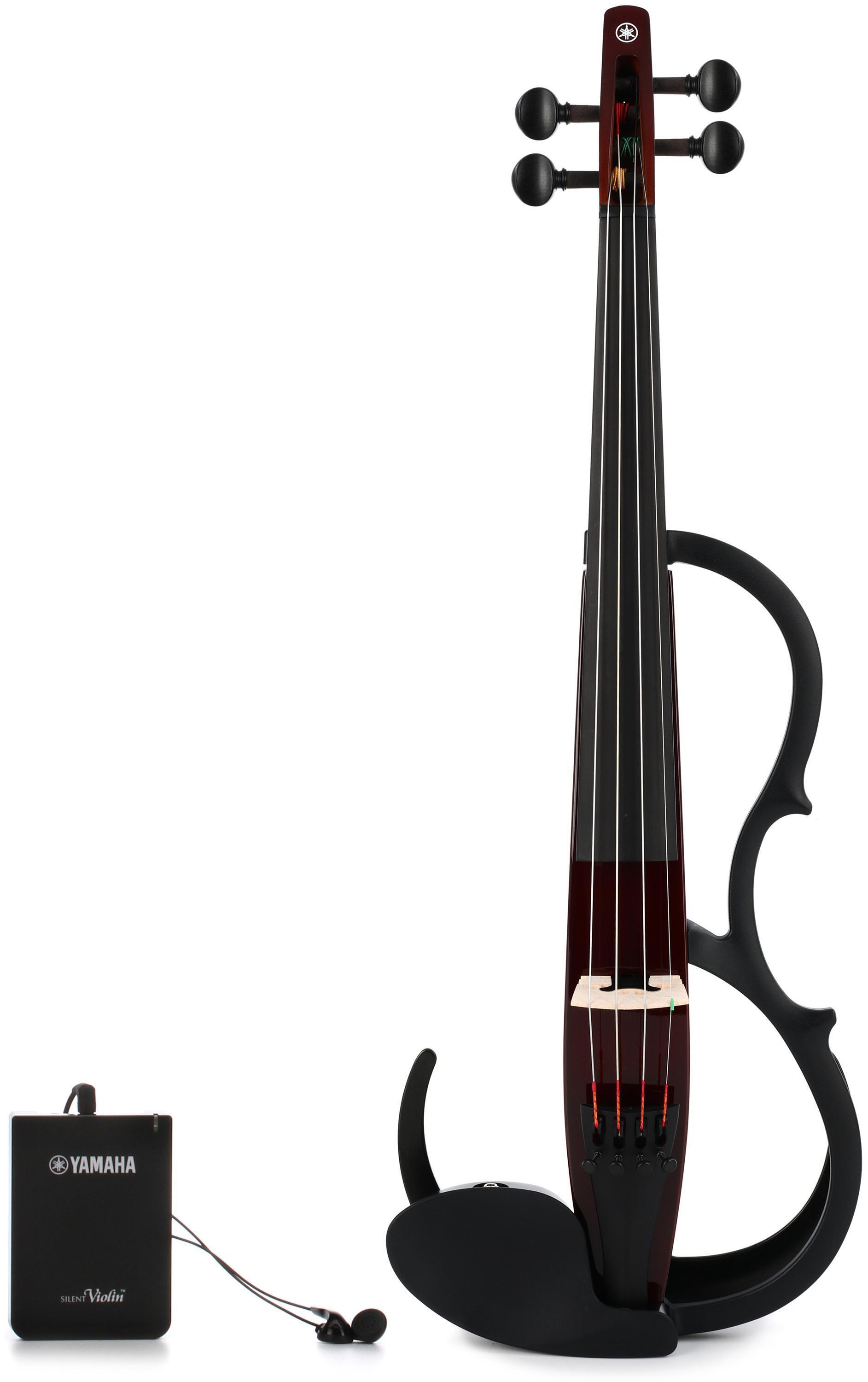 Yamaha Silent Series YSV104 Electric Violin - Red | Sweetwater