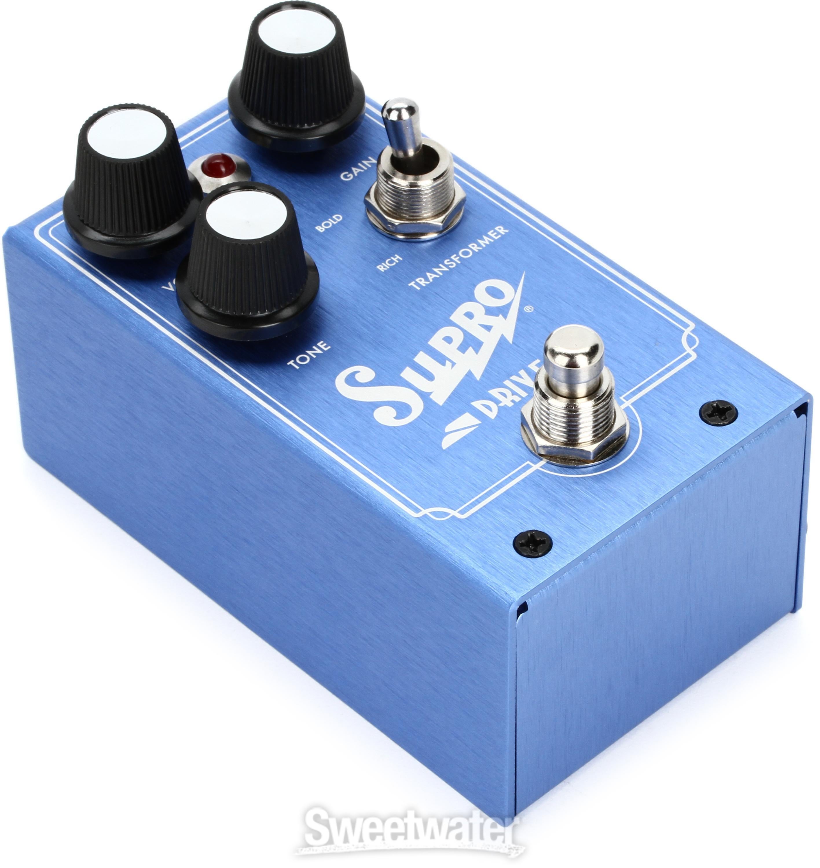Supro Drive Pedal with Expression Pedal Control | Sweetwater