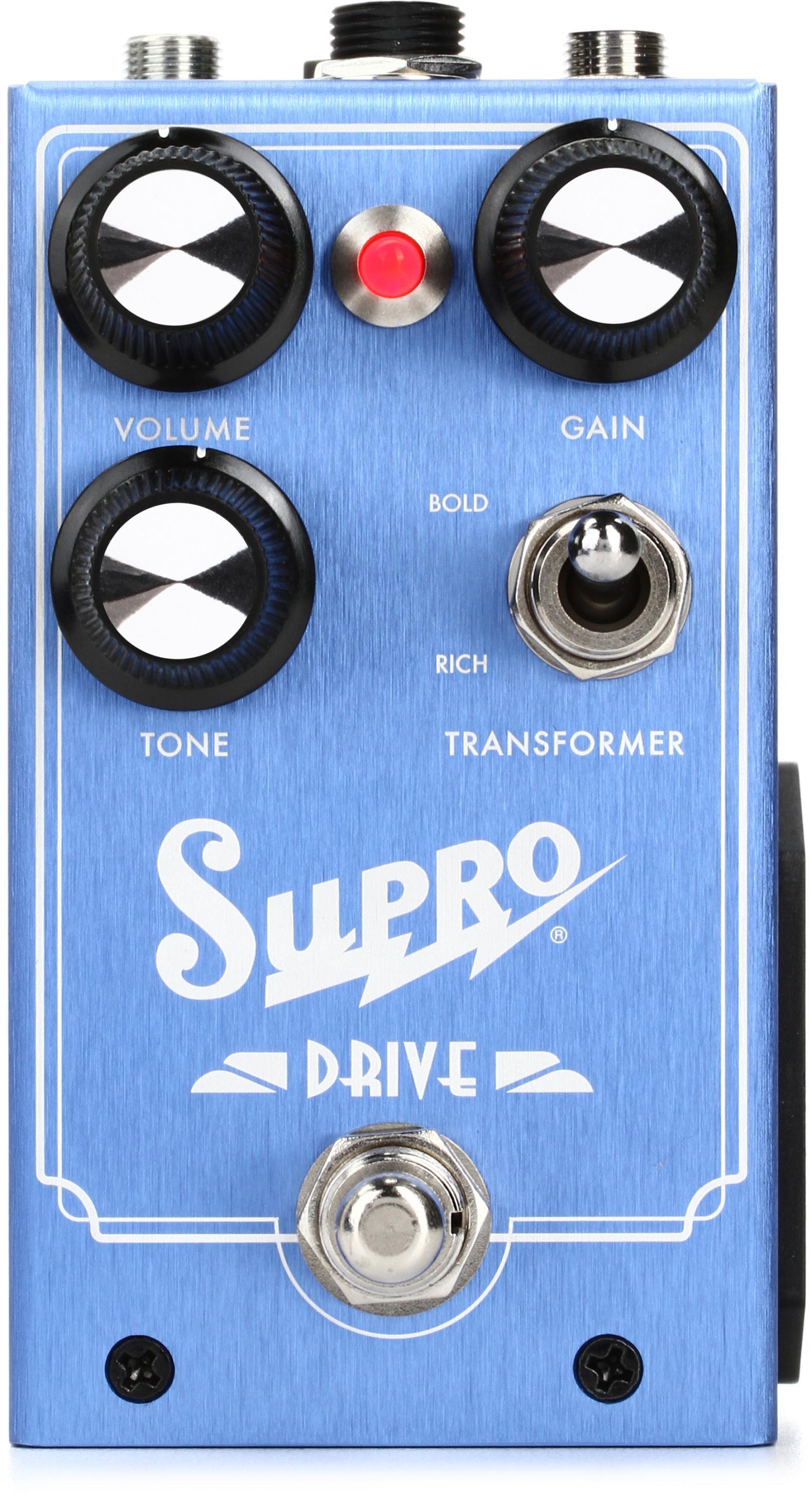 Supro Drive Pedal with Expression Pedal Control | Sweetwater
