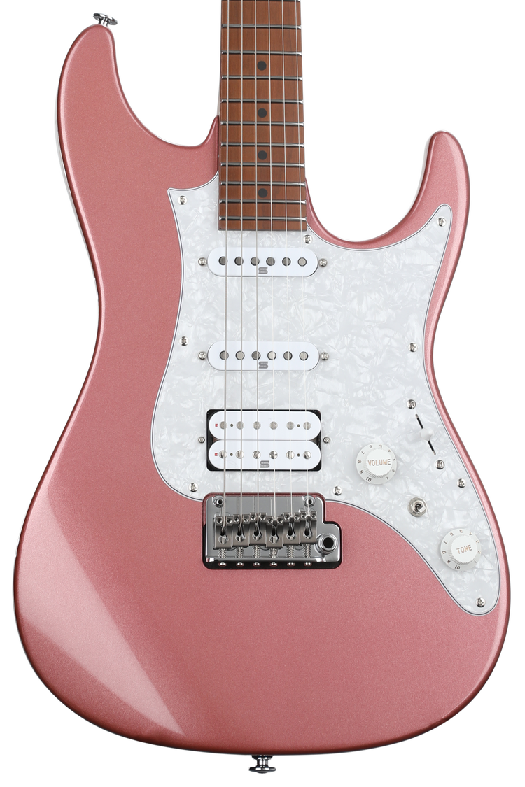 Ibanez Prestige AZ2204 Electric Guitar - Hazy Rose Metallic