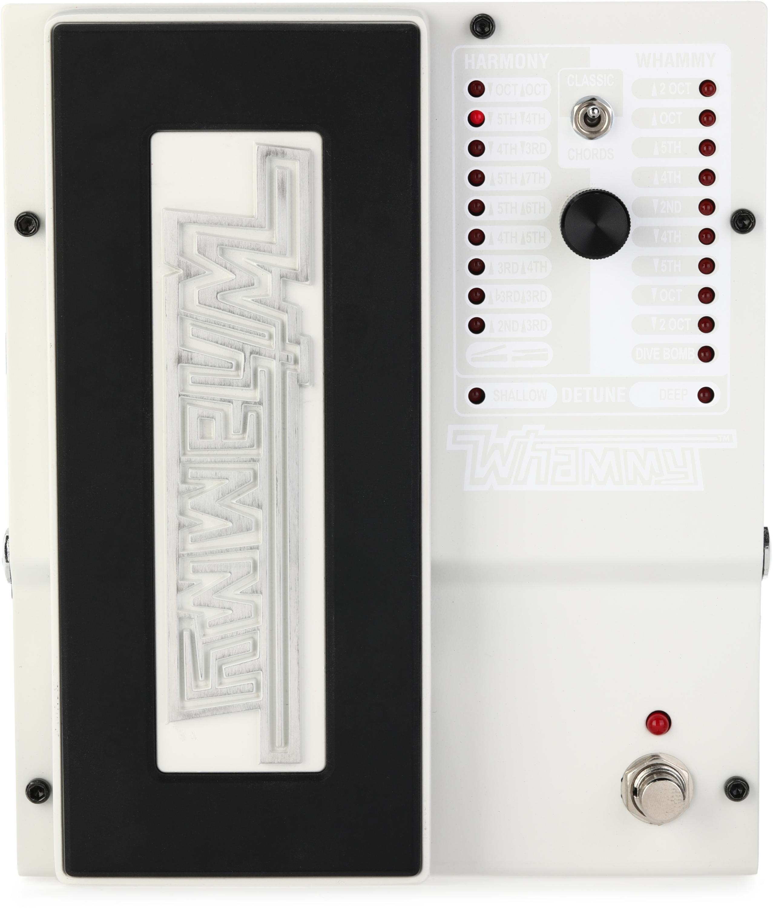 DigiTech Whammy 5 Pitch-shifting Pedal - White, Sweetwater Exclusive