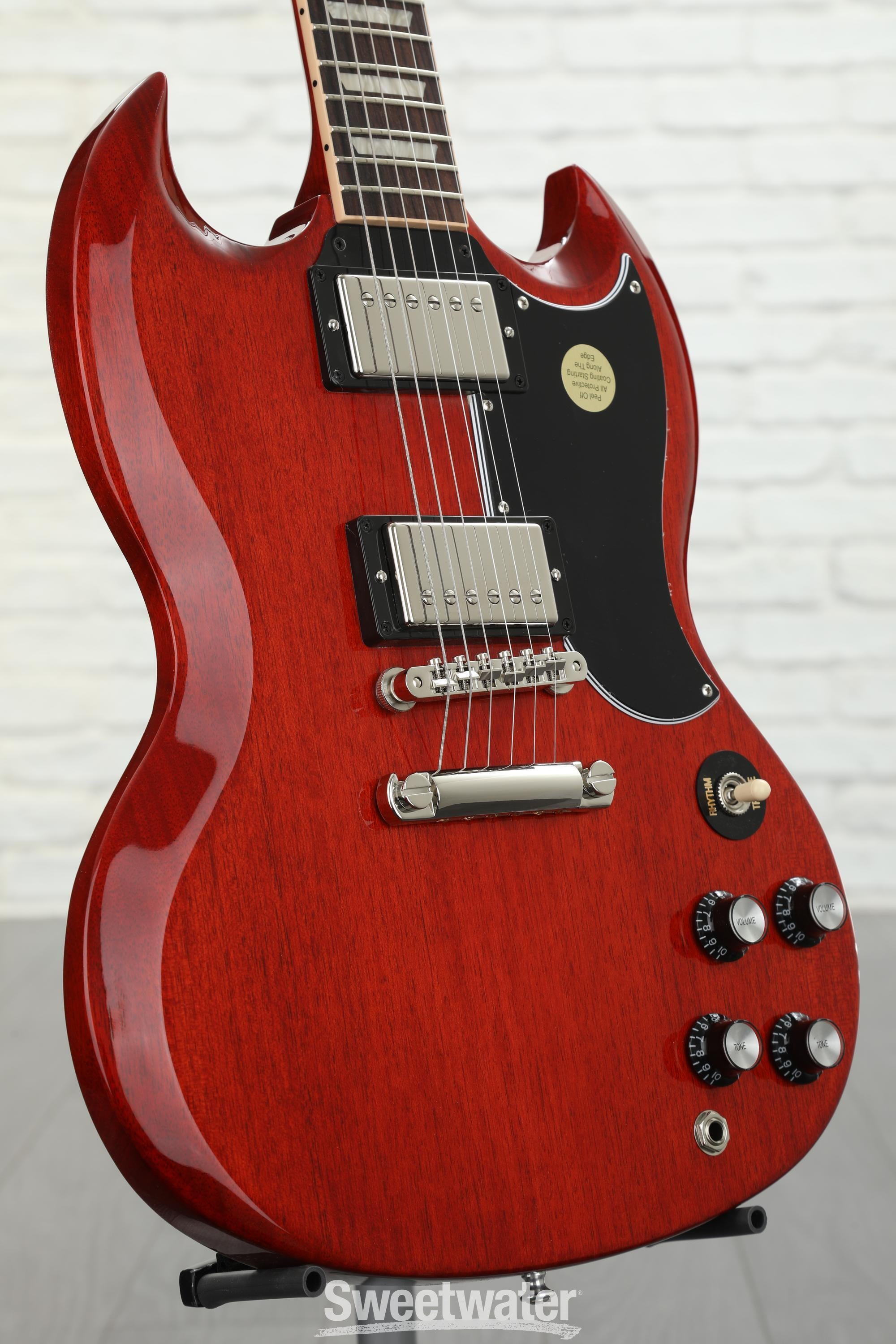 Gibson SG Standard '61 Electric Guitar - Vintage Cherry | Sweetwater