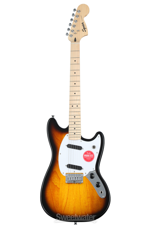 Squier Sonic Mustang Solidbody Electric Guitar - 2-color Sunburst