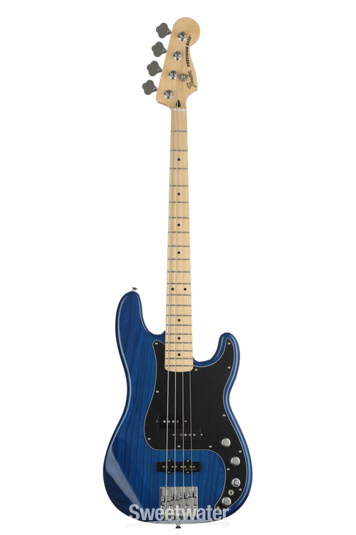 Fender Deluxe Active Precision Bass - Sapphire Blue with Maple