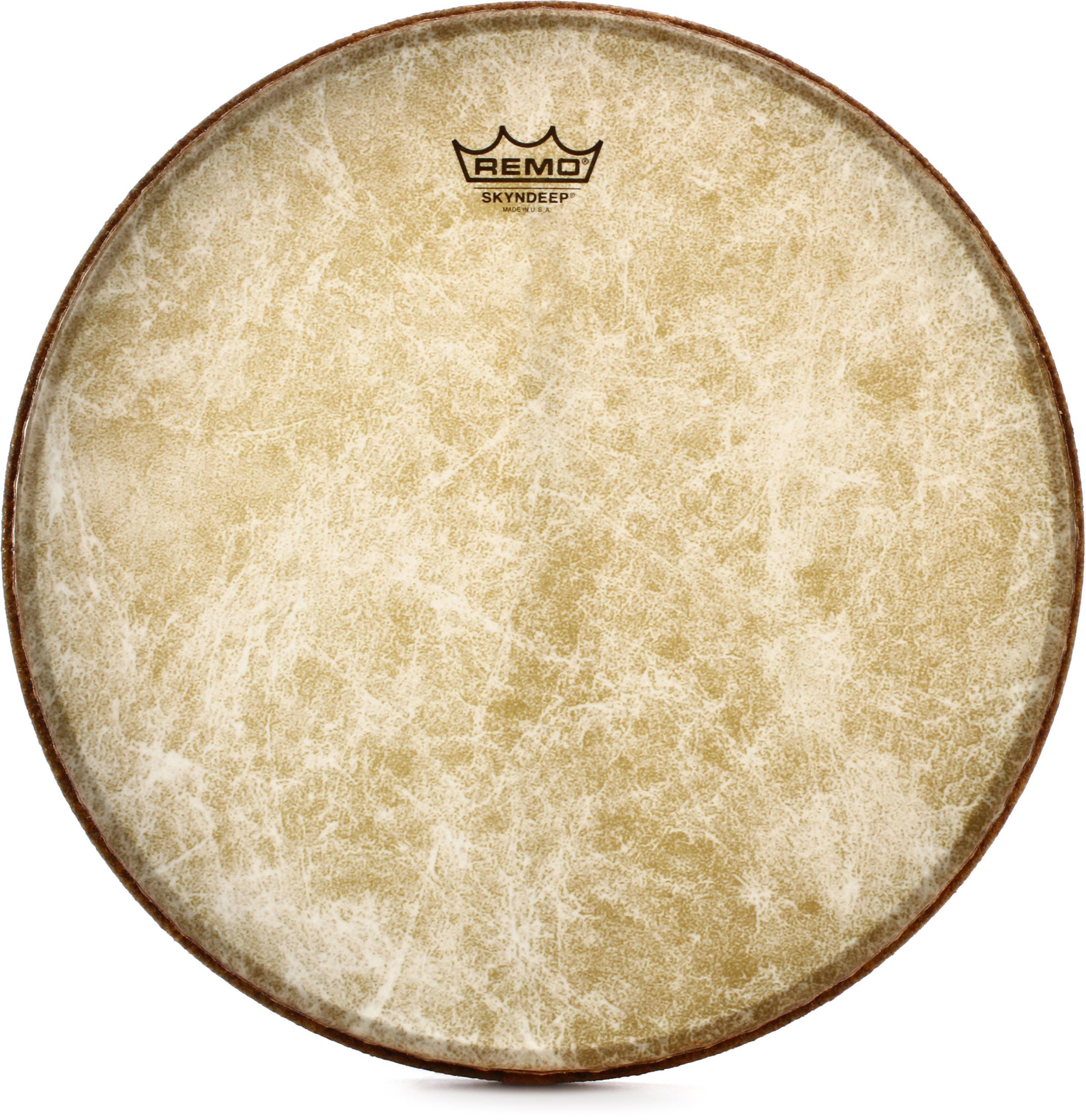 Remo Mondo Skyndeep Djembe Drumhead - 14 inches, Beige | Sweetwater