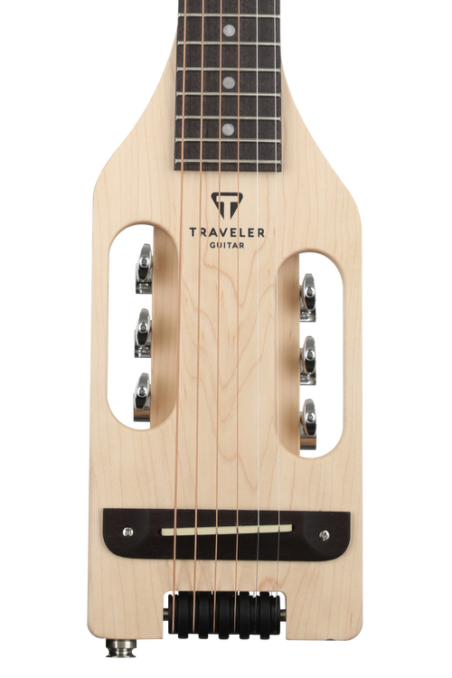 Traveler Guitar Ultra-Light Acoustic Survival Kit - Natural Maple