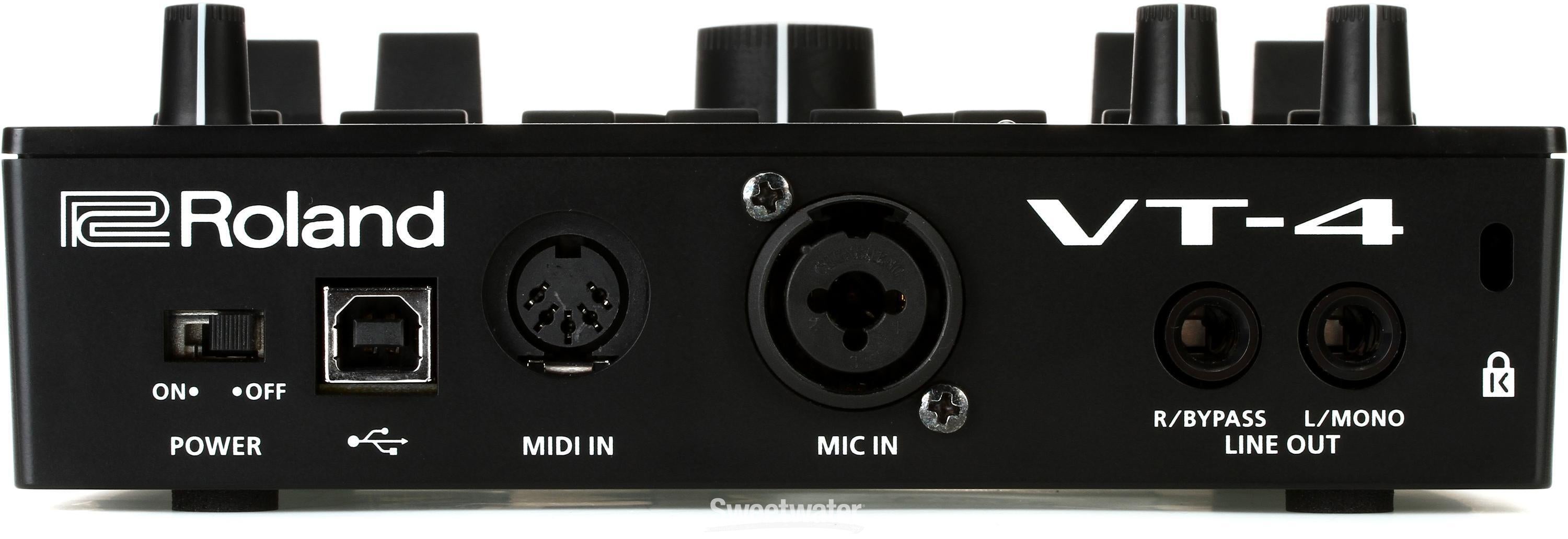 Roland VT-4 Voice Transformer & Effects Processor | Sweetwater