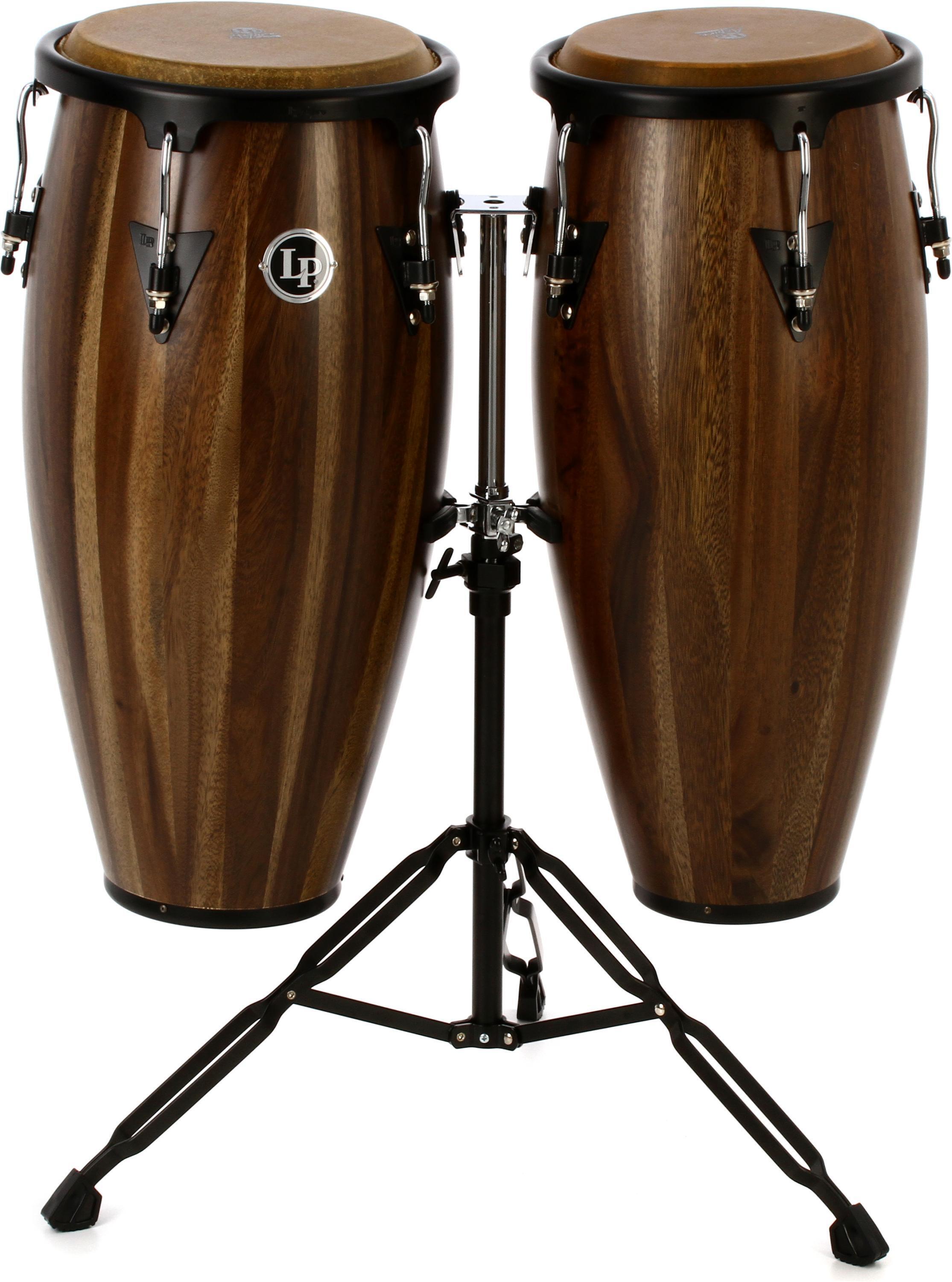 Latin Percussion Aspire Series Conga 2-piece Set with Stand - Siam