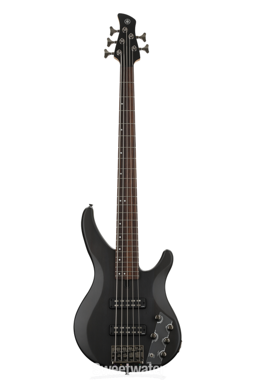 Yamaha TRBX505 5-string Bass Guitar - Translucent Black | Sweetwater