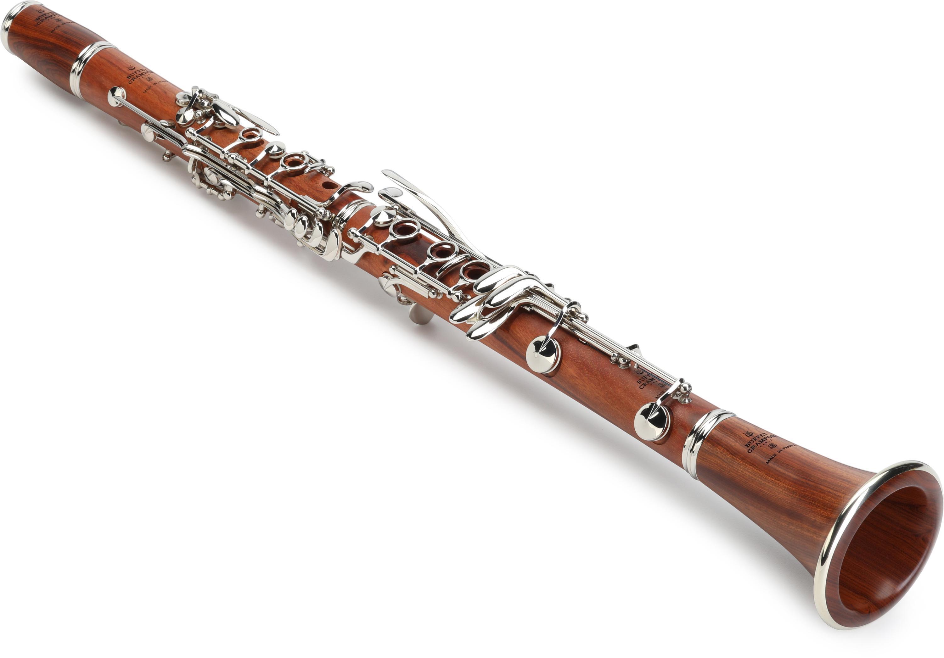 Buffet Crampon R13 Mopane Professional Bb Clarinet - Nickel-plated