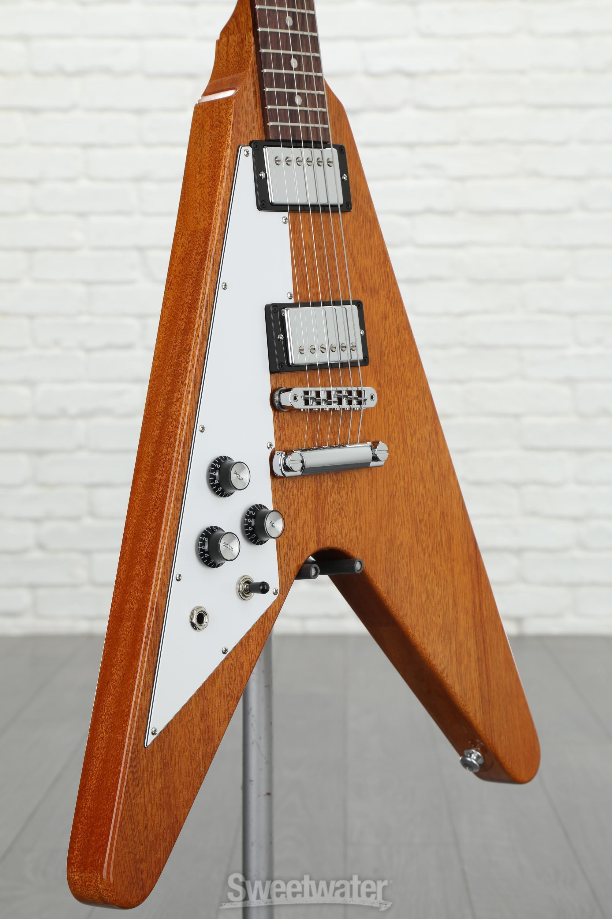 Gibson Flying V 2019 Left-handed - Antique Natural | Sweetwater