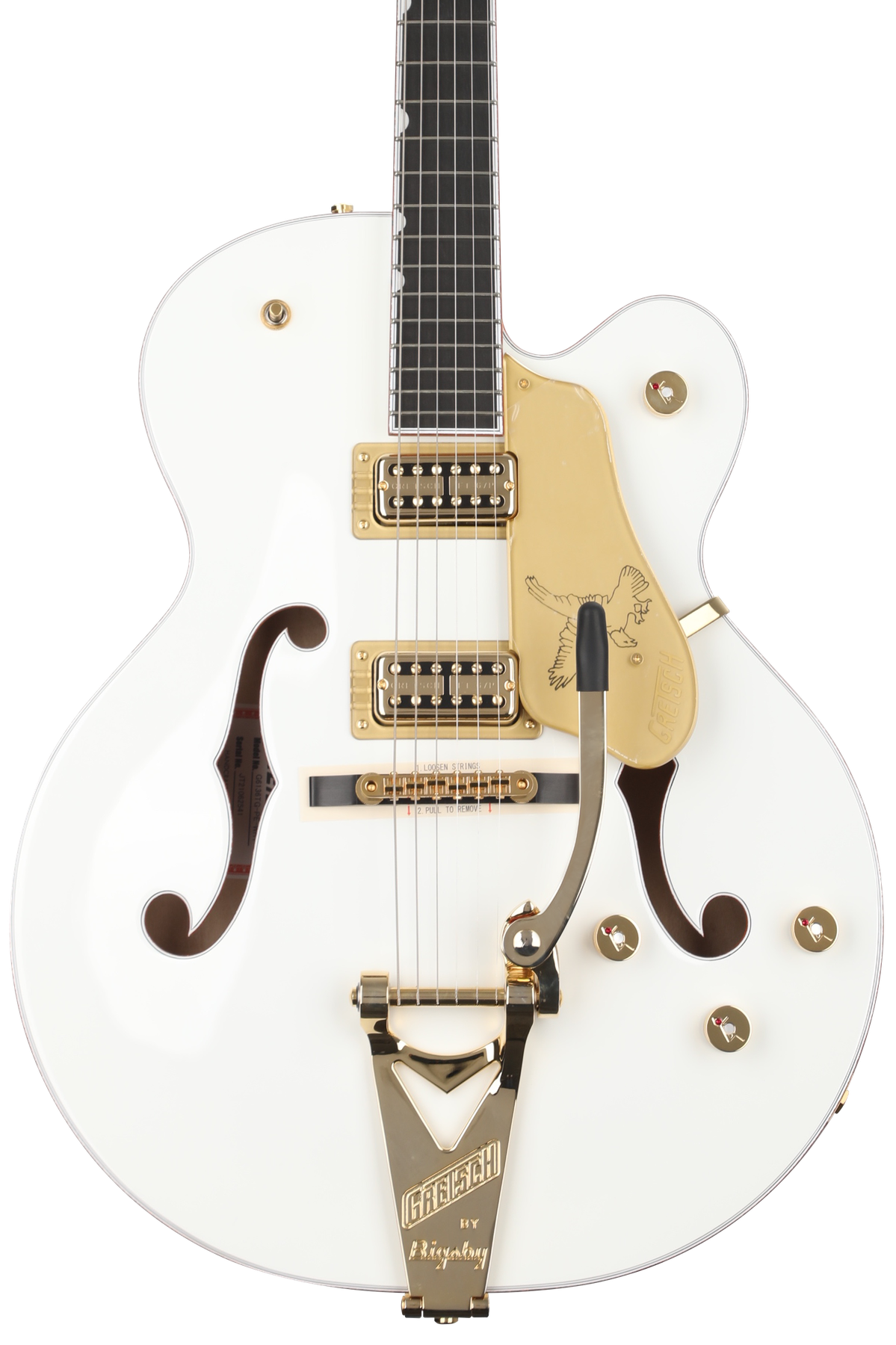 Gretsch G6136TG Players Edition Falcon with Bigsby - White