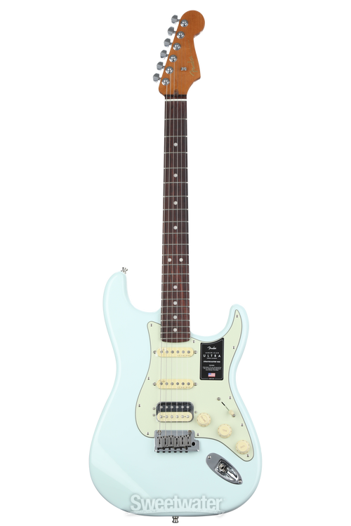Fender American Ultra Stratocaster HSS Electric Guitar - Sonic