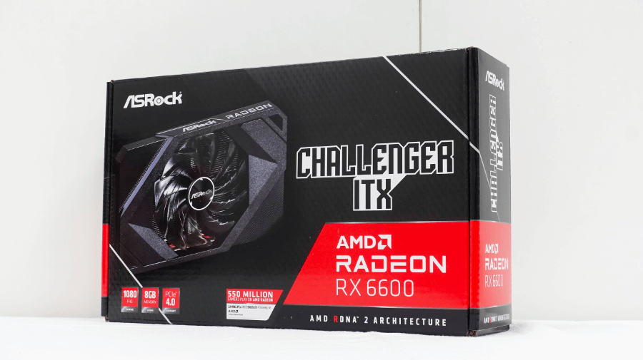 ASRock、長さ179mmのフルHD向けRadeon RX 6000搭載グラフィック