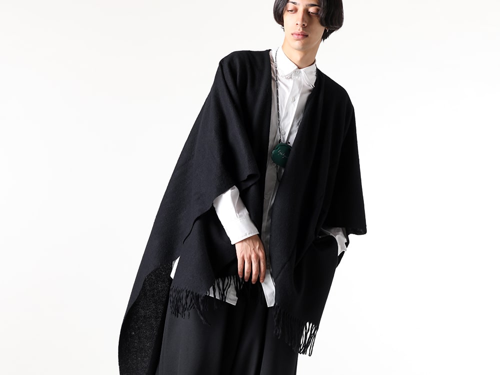 Yohji Yamamoto 2024-25AW 秋のポンチョスタイリング -FASCINATE