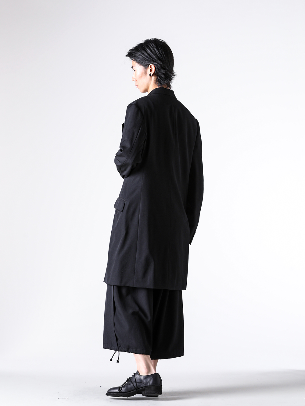 Ground Y 25-26AW アシンメトリージャケット バルーンパンツスタイル