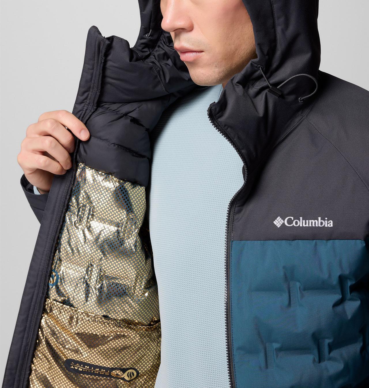 Men's Grand Trek III Down Hooded Jacket | Columbia