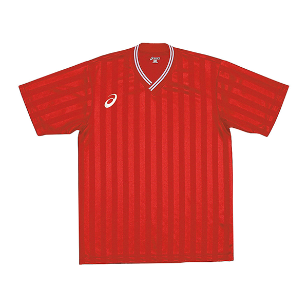 アシックス （ASICS） ストライプニットゲームシャツ XS1138