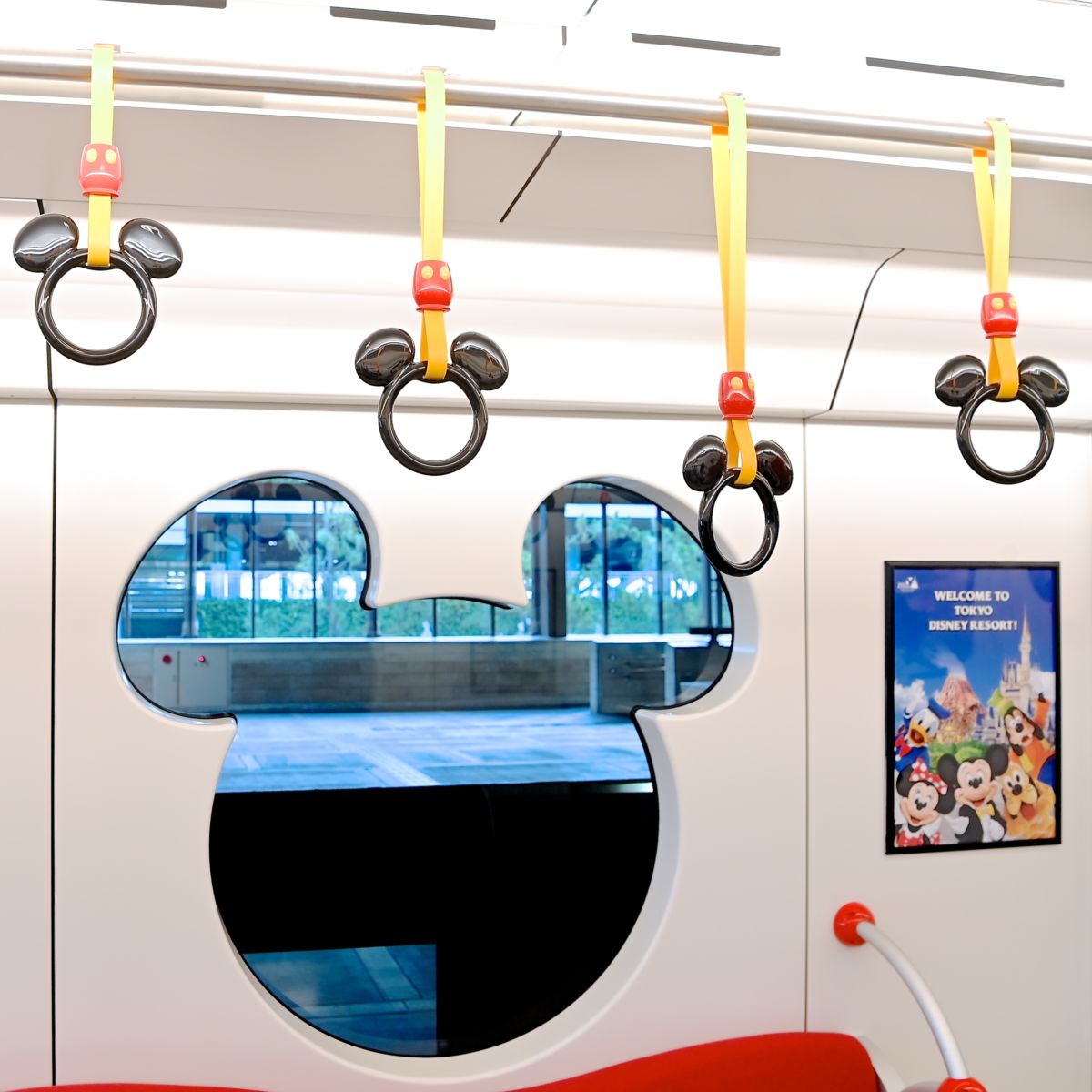 レア TDR ディズニー リゾートライン リゾートライナー つり革