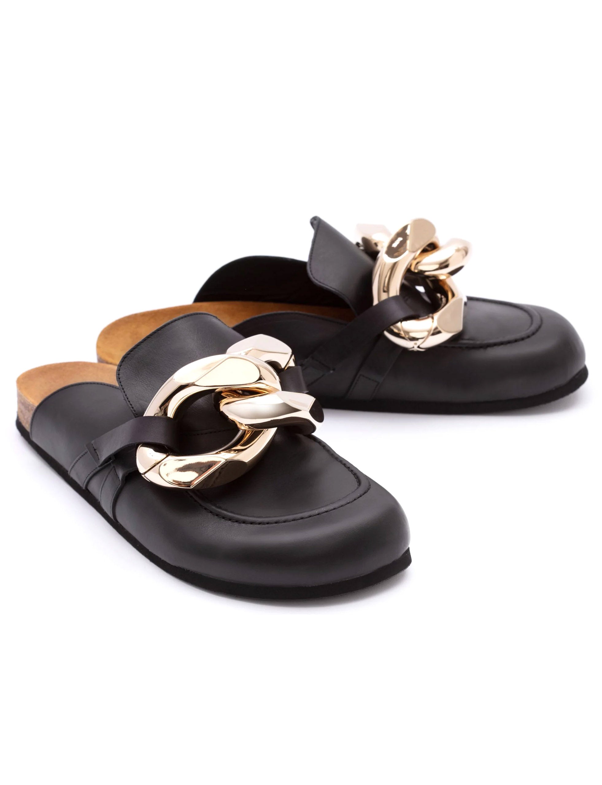 JW ANDERSON MEN'S CHAIN LOAFER MULES - minishopmadrid