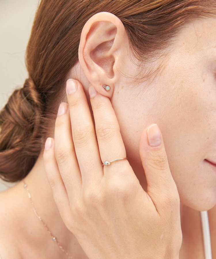 K10MPG オパール ブラウンダイヤモンド リング（721170） ｜ women