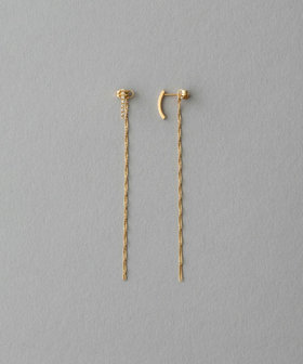 K18YG e_Grain バイカラー ピアス（270880） ｜ women（ウィメンズ