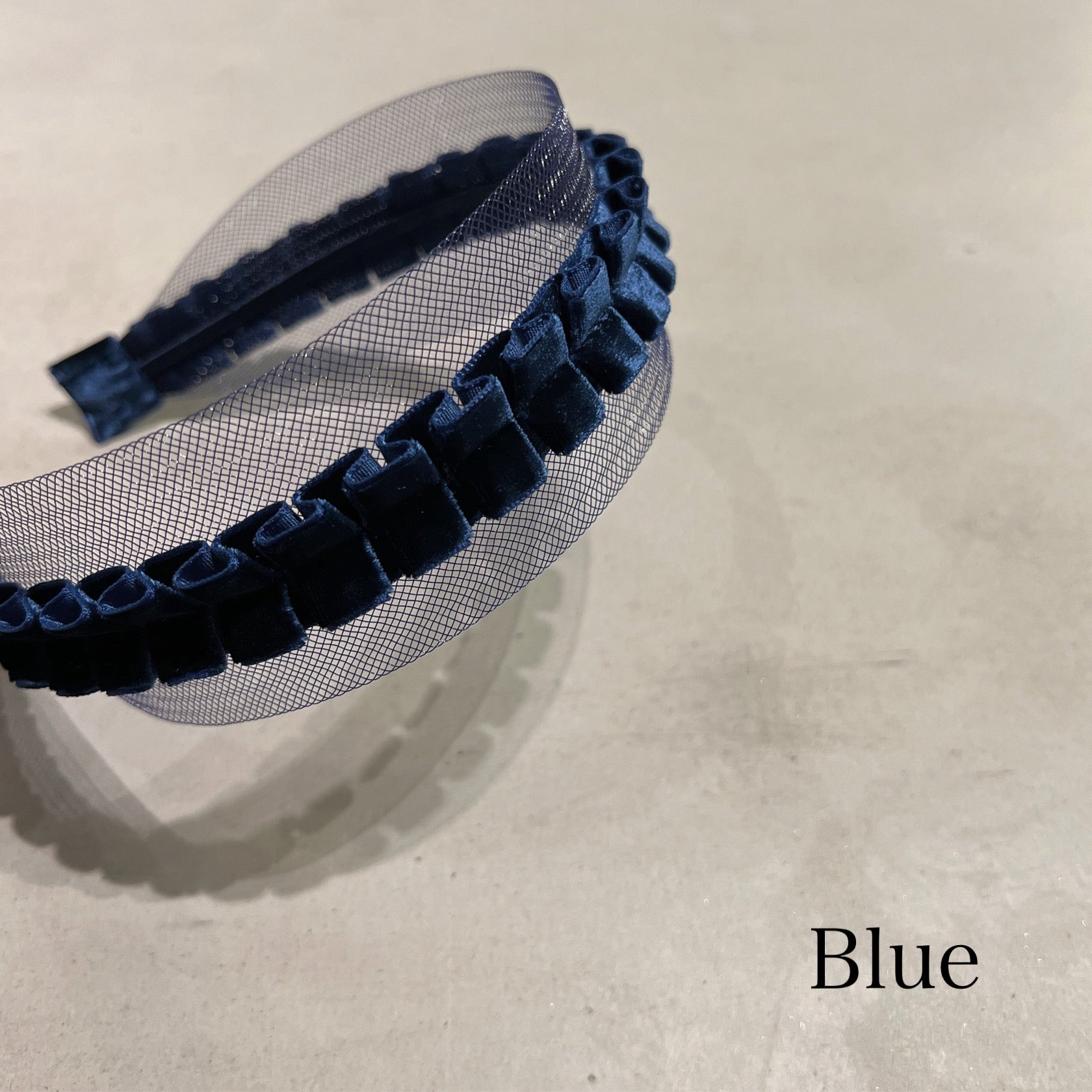 Frill ribbon Headband – millinery mino