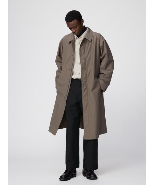 オーバーサイズステンカラーコート｜ユニクロの通販｜&mall（アンド