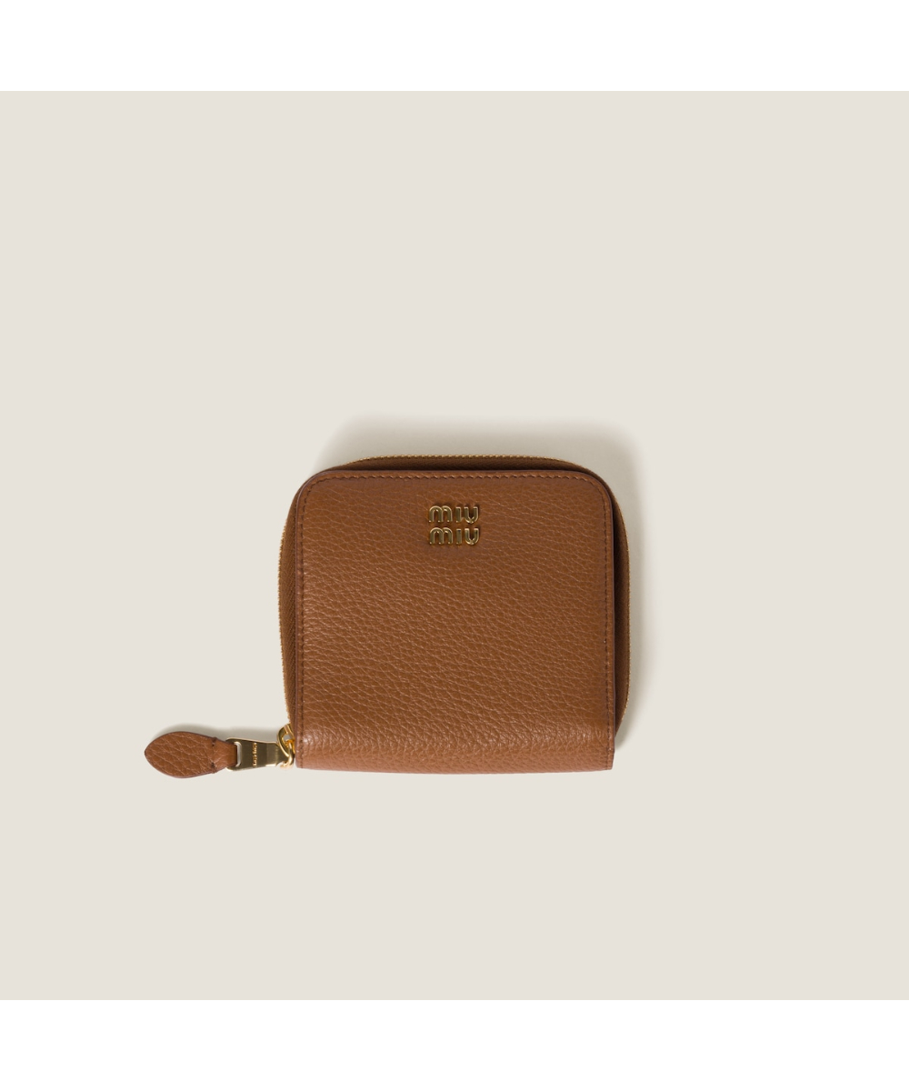 MIU MIU/ミュウミュウ通販 | ヴィッテロダイノレザーフラップ付折り