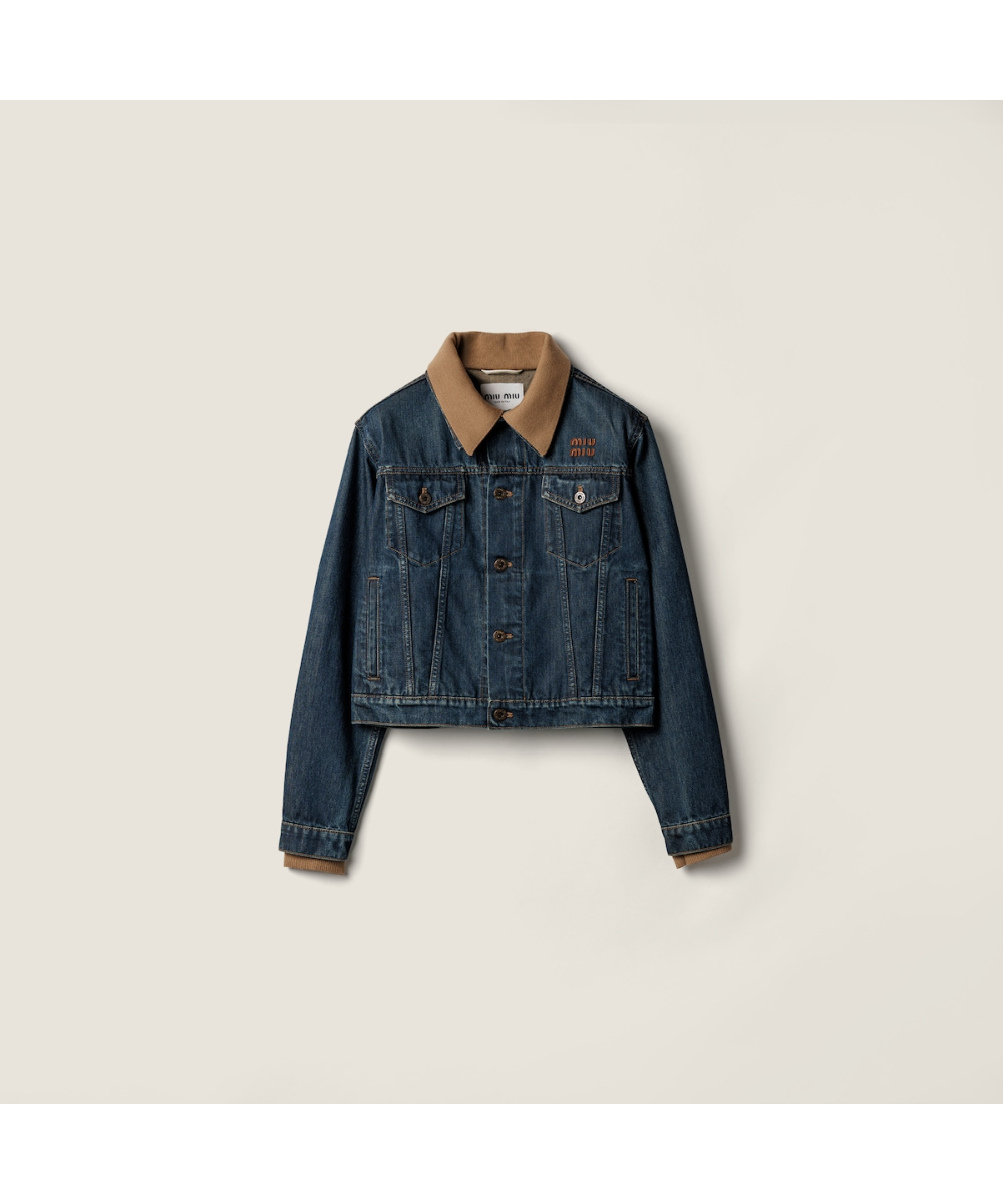 MIU MIU/ミュウミュウ通販 | デニム ブルゾンジャケット【送料無料
