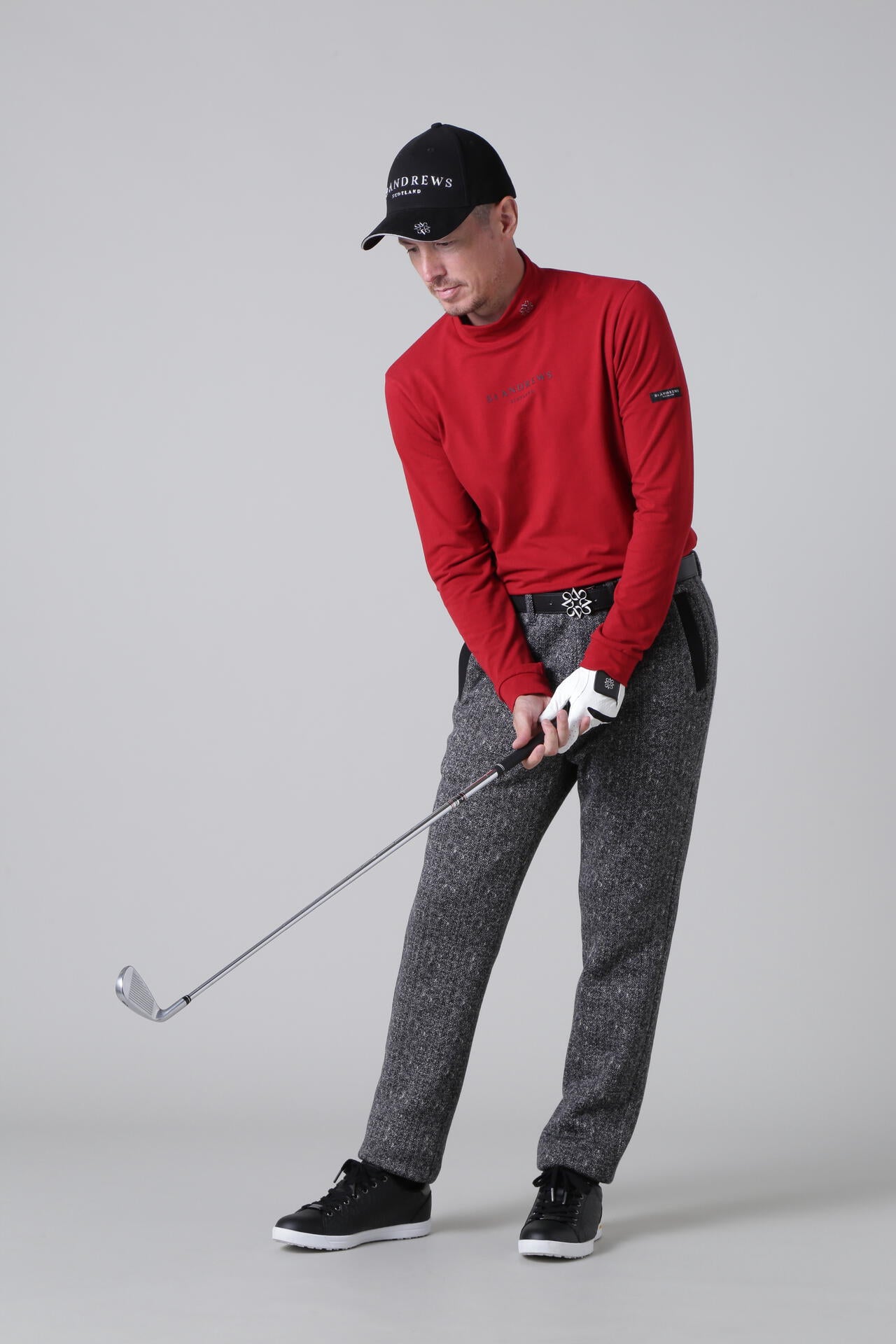 ソリストヒート ベア天竺長袖ハイネックカットソー (MENS) | St