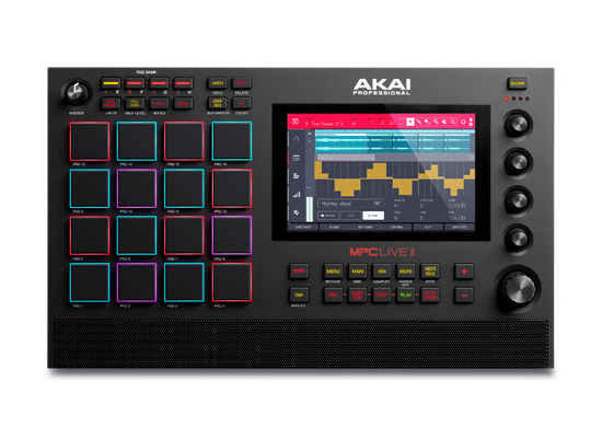 ドラムマシーン AKAI MPC LIVE 動作確認済