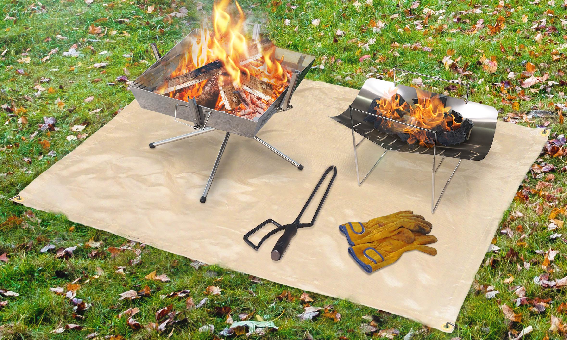 ビッグサイズ 焚き火シート | Montagna