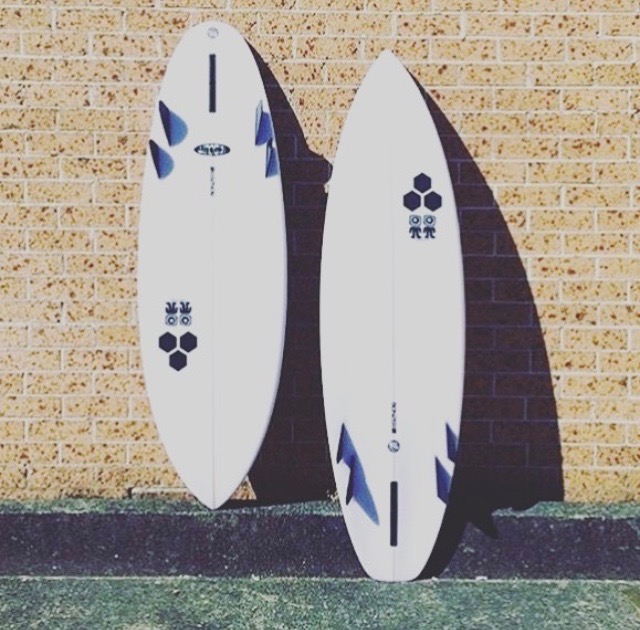 ボブミツベン 5フィンボンザー センターフィン付 mitsvenハンド