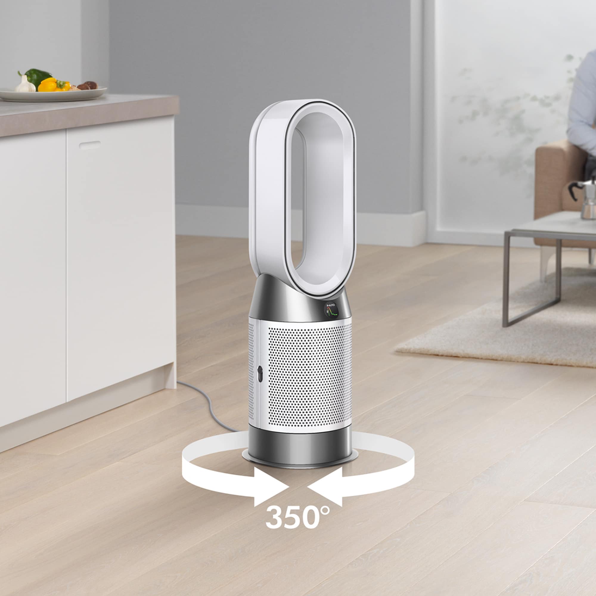 Dyson HP10 10 -Speed White/White HEPA Air Purifier ENERGY STAR