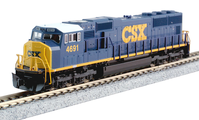 Kato's flat-radiator SD70M returns in N scale - Model Railroad News
