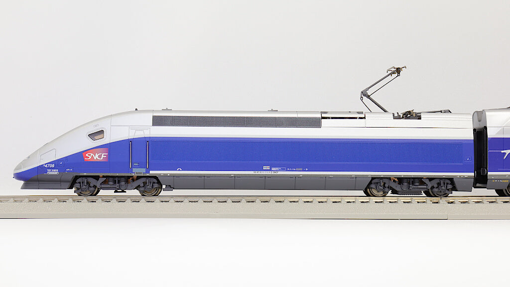 TRIX [22381+23487/8/9] SNCF TGV Euroduplex 10両セット（HOゲージ