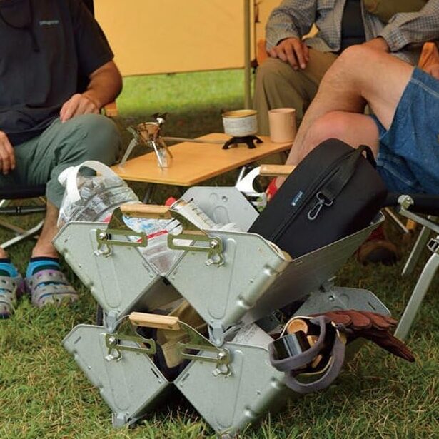 シェルフコンテナ 25 (UG-025G)｜頑丈で変形自在なアウトドア